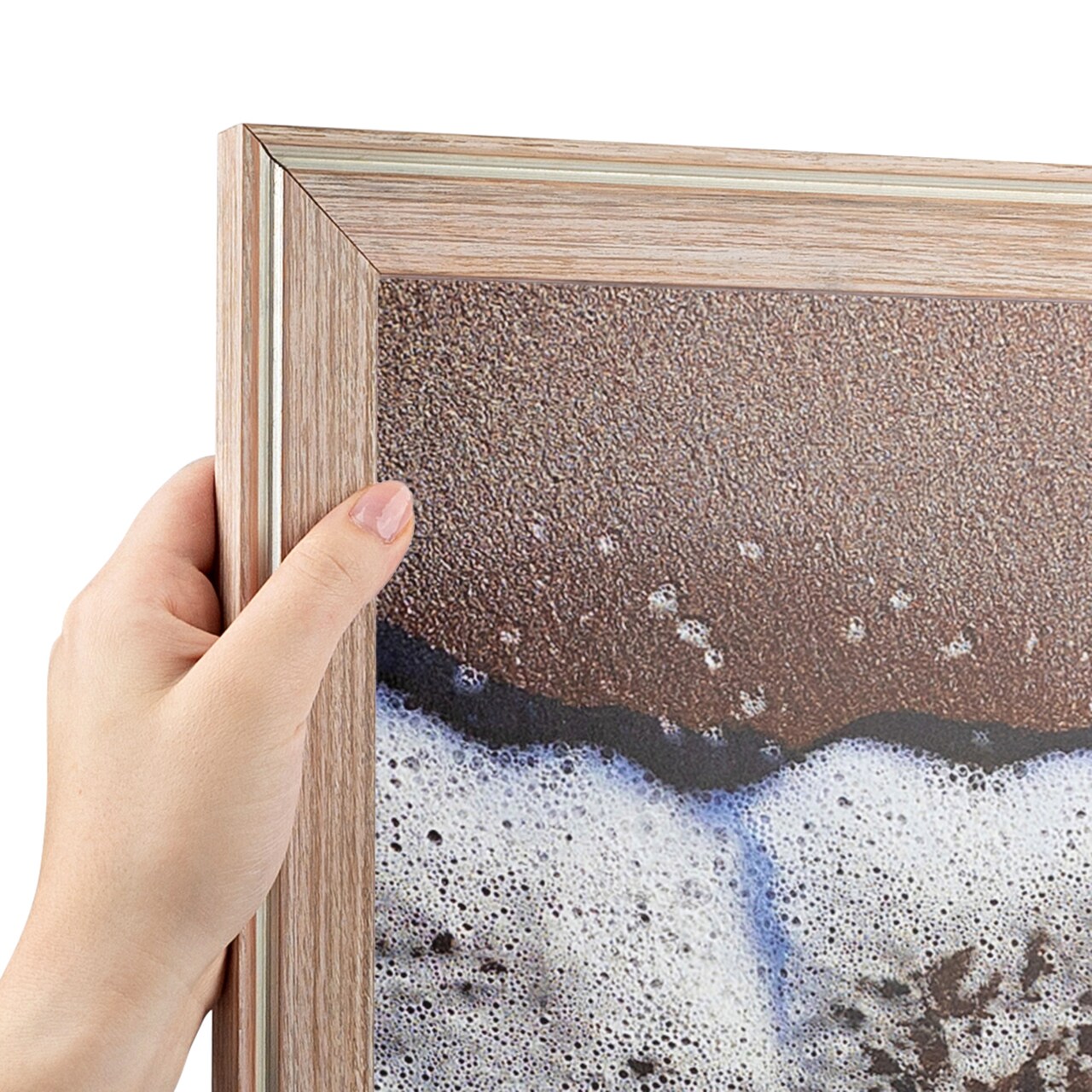 ArtToFrames 12x16 Inch Picture Frame, This 1.25 Inch Custom Wood Poster Frame is Available in Multiple Colors, Great for Your Art or Photos - Comes with Regular Glass and Corrugated Backing (A74IG)